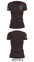 Beaufort County Fleet Management 32017471 Women's Short Sleeve V-neck Shirt - 21