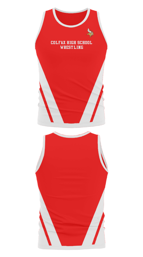 Tank Top, Colfax High School Wrestling, Wrestling, Teamtime, Team time, sublimation, custom sports apparel, team uniforms, spirit wear, spiritwear, sports uniforms, custom shirts, team store, custom team store, fundraiser sports, apparel fundraiser