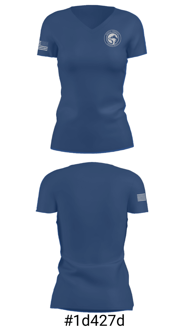 Women's Short Sleeve Vneck Shirt, North Toronto Basketball Association, Men's Basketball, Teamtime, Team time, sublimation, custom sports apparel, team uniforms, spirit wear, spiritwear, sports uniforms, custom shirts, team store, custom team store, fundraiser sports, apparel fundraiser