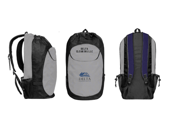 Gear Bag, Delta cleaning LLC, , Teamtime, Team time, sublimation, custom sports apparel, team uniforms, spirit wear, spiritwear, sports uniforms, custom shirts, team store, custom team store, fundraiser sports, apparel fundraiser