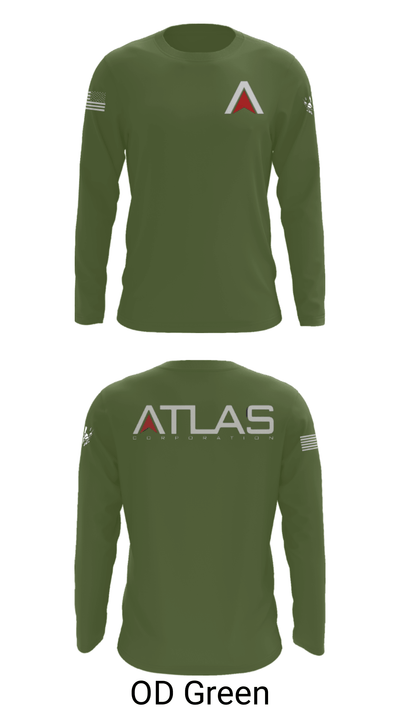 ATLAS 52779746 Long Sleeve Performance Shirt - 27