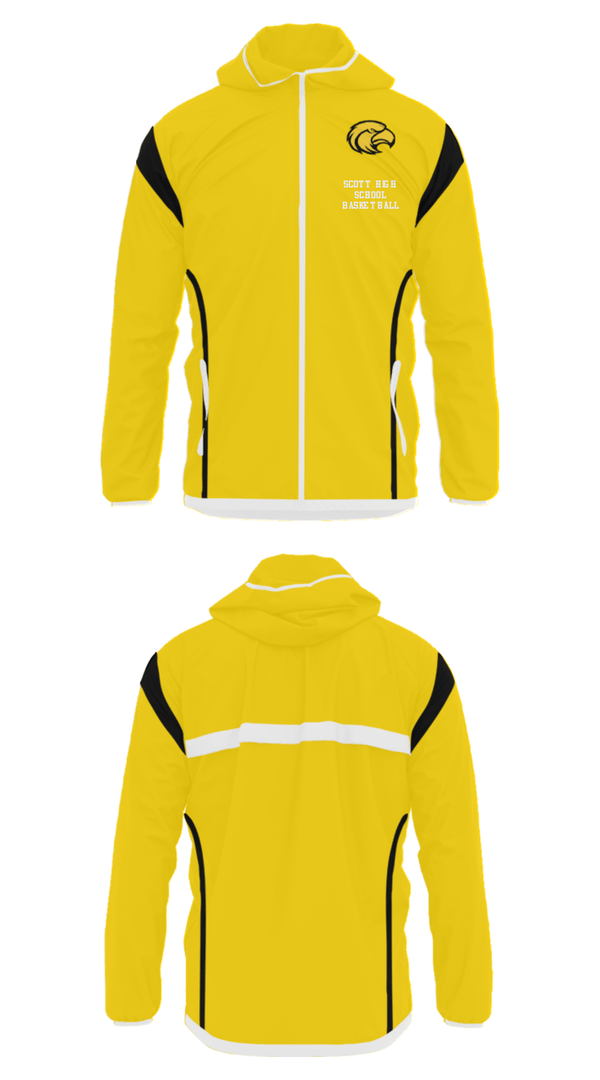 Windbreaker, Scott High School Basketball, Women's Basketball, Teamtime, Team time, sublimation, custom sports apparel, team uniforms, spirit wear, spiritwear, sports uniforms, custom shirts, team store, custom team store, fundraiser sports, apparel fundraiser