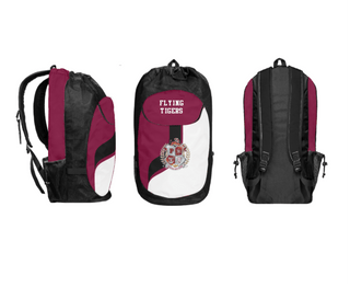 Gear Bag, FLYING TIGERS, Cycling, Teamtime, Team time, sublimation, custom sports apparel, team uniforms, spirit wear, spiritwear, sports uniforms, custom shirts, team store, custom team store, fundraiser sports, apparel fundraiser