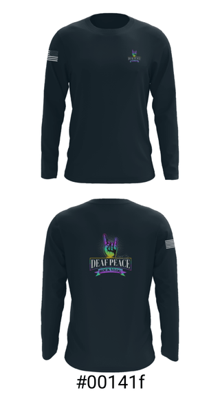 Long Sleeve Performance Shirt, DeafPeaceRockVlog, , Teamtime, Team time, sublimation, custom sports apparel, team uniforms, spirit wear, spiritwear, sports uniforms, custom shirts, team store, custom team store, fundraiser sports, apparel fundraiser
