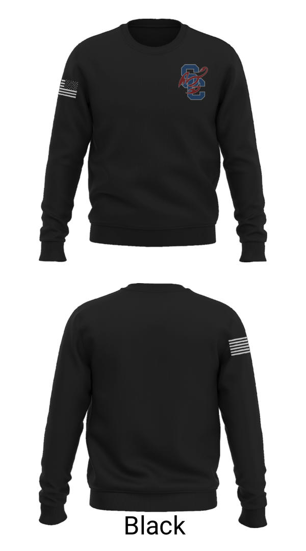 Crew Neck Sweatshirt, Sand Creek High School Basketball, Men's Basketball, Teamtime, Team time, sublimation, custom sports apparel, team uniforms, spirit wear, spiritwear, sports uniforms, custom shirts, team store, custom team store, fundraiser sports, apparel fundraiser
