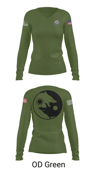 Women's Long Sleeve Vneck Shirt, Blacksmith s, National Guard, Teamtime, Team time, sublimation, custom sports apparel, team uniforms, spirit wear, spiritwear, sports uniforms, custom shirts, team store, custom team store, fundraiser sports, apparel fundraiser