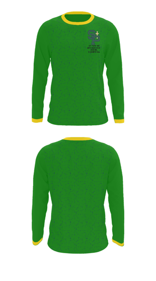 Long Sleeve Performance Shirt, St Patrick Catholic High School Basketball, Men's Basketball, Teamtime, Team time, sublimation, custom sports apparel, team uniforms, spirit wear, spiritwear, sports uniforms, custom shirts, team store, custom team store, fundraiser sports, apparel fundraiser