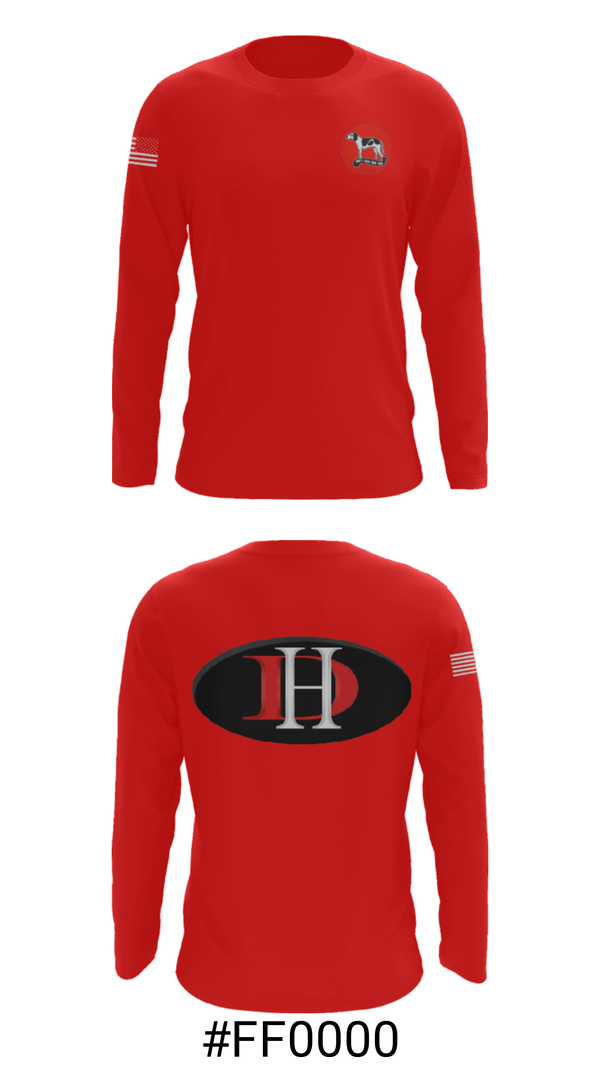 Long Sleeve Performance Shirt, Aurora Junior High School Basketball, Men's Basketball, Teamtime, Team time, sublimation, custom sports apparel, team uniforms, spirit wear, spiritwear, sports uniforms, custom shirts, team store, custom team store, fundraiser sports, apparel fundraiser
