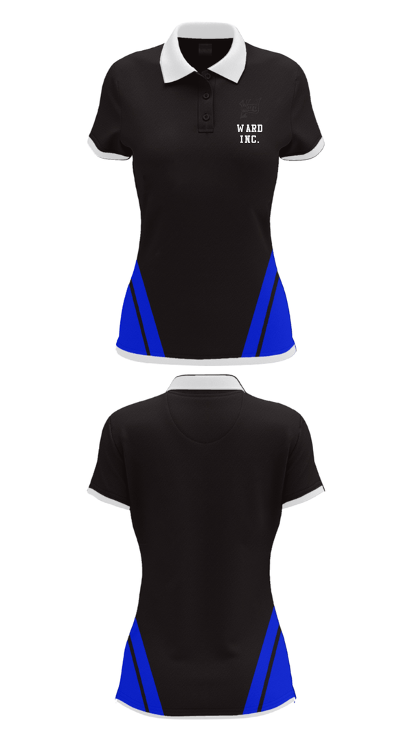 Women's Short Sleeve Performance Polo, WARD Inc., Men's Basketball, Teamtime, Team time, sublimation, custom sports apparel, team uniforms, spirit wear, spiritwear, sports uniforms, custom shirts, team store, custom team store, fundraiser sports, apparel fundraiser