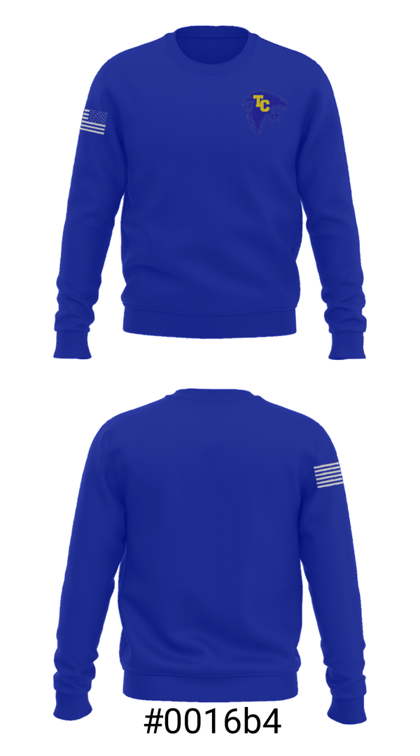Crew Neck Sweatshirt, Todd County Elementary School, Spirit Store, Teamtime, Team time, sublimation, custom sports apparel, team uniforms, spirit wear, spiritwear, sports uniforms, custom shirts, team store, custom team store, fundraiser sports, apparel fundraiser