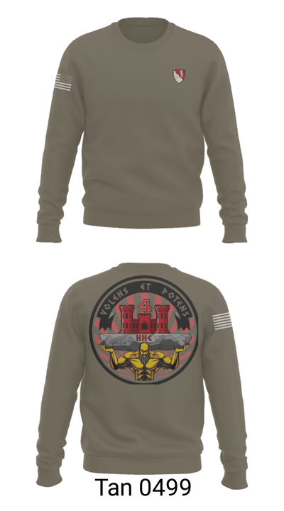 VanGaurds 56010814 Crew Neck Sweatshirt - 34