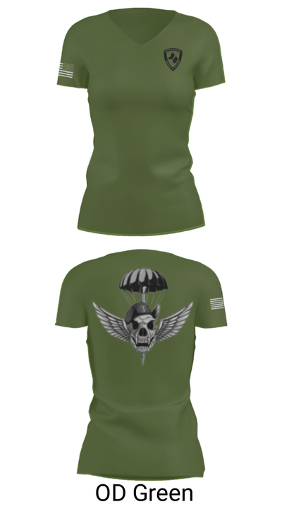550TH MWD DET 84609332 Women's Short Sleeve V-neck Shirt - 28