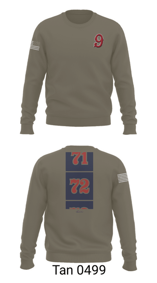Crew Neck Sweatshirt, Vacaville fire, Fire Department, Teamtime, Team time, sublimation, custom sports apparel, team uniforms, spirit wear, spiritwear, sports uniforms, custom shirts, team store, custom team store, fundraiser sports, apparel fundraiser