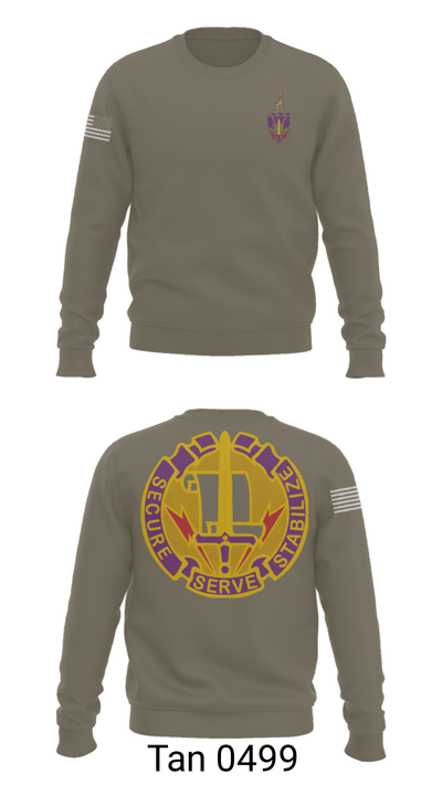 405th Civil Affairs Battalion 83178840 Crew Neck Sweatshirt - 2