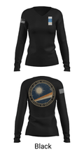 AKEO 58778116 Women's Long Sleeve V-neck Shirt - 13