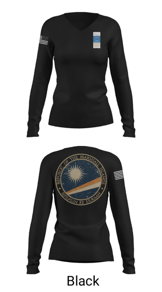 Women's Long Sleeve Vneck Shirt, AKEO, Men's Basketball, Teamtime, Team time, sublimation, custom sports apparel, team uniforms, spirit wear, spiritwear, sports uniforms, custom shirts, team store, custom team store, fundraiser sports, apparel fundraiser