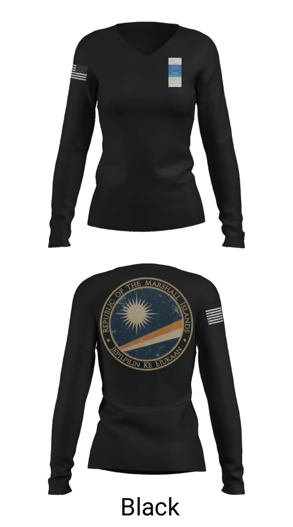 Women's Long Sleeve Vneck Shirt, AKEO, Men's Basketball, Teamtime, Team time, sublimation, custom sports apparel, team uniforms, spirit wear, spiritwear, sports uniforms, custom shirts, team store, custom team store, fundraiser sports, apparel fundraiser