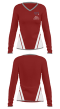 Oscar Hamilton Elementary 80915611 Women's Long Sleeve V-neck Shirt - 25