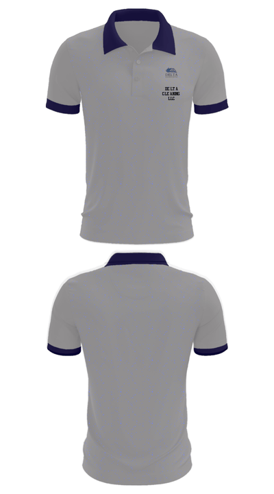 Delta cleaning LLC 32012075 Short Sleeve Performance Polo - 25