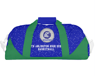 Duffle Bag, North Arlington High School Basketball, Men's Basketball, Teamtime, Team time, sublimation, custom sports apparel, team uniforms, spirit wear, spiritwear, sports uniforms, custom shirts, team store, custom team store, fundraiser sports, apparel fundraiser