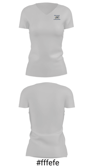 Women's Short Sleeve Vneck Shirt, Bolivar Middle School Basketball, Men's Basketball, Teamtime, Team time, sublimation, custom sports apparel, team uniforms, spirit wear, spiritwear, sports uniforms, custom shirts, team store, custom team store, fundraiser sports, apparel fundraiser