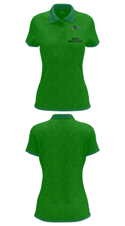Bridger Middle School 54496281 Women's Short Sleeve Performance Polo  - 32
