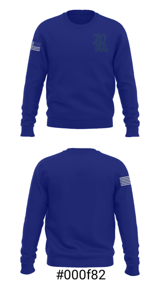 Crew Neck Sweatshirt, Ringgold Middle School, Spirit Store, Teamtime, Team time, sublimation, custom sports apparel, team uniforms, spirit wear, spiritwear, sports uniforms, custom shirts, team store, custom team store, fundraiser sports, apparel fundraiser