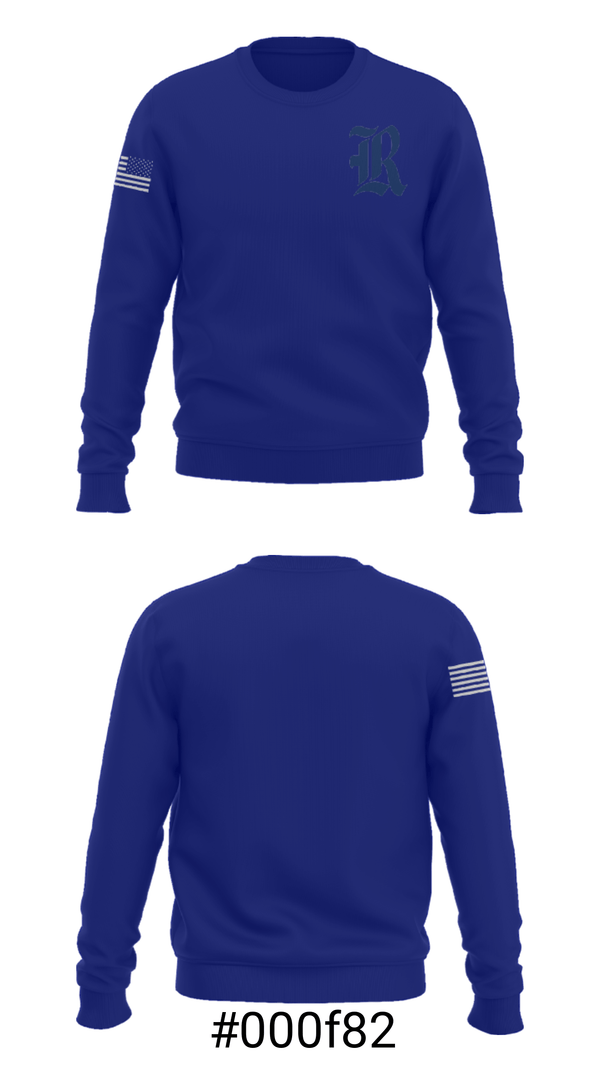 Crew Neck Sweatshirt, Ringgold Middle School, Spirit Store, Teamtime, Team time, sublimation, custom sports apparel, team uniforms, spirit wear, spiritwear, sports uniforms, custom shirts, team store, custom team store, fundraiser sports, apparel fundraiser