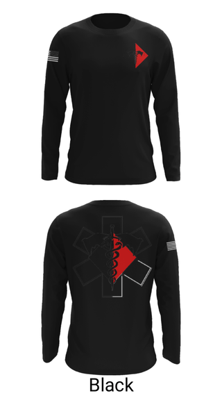 Long Sleeve Performance Shirt, 307th Medics, Army, Teamtime, Team time, sublimation, custom sports apparel, team uniforms, spirit wear, spiritwear, sports uniforms, custom shirts, team store, custom team store, fundraiser sports, apparel fundraiser