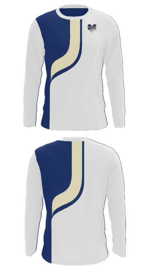 Long Sleeve Performance Shirt, Midway Wolverines, Spirit Store, Teamtime, Team time, sublimation, custom sports apparel, team uniforms, spirit wear, spiritwear, sports uniforms, custom shirts, team store, custom team store, fundraiser sports, apparel fundraiser