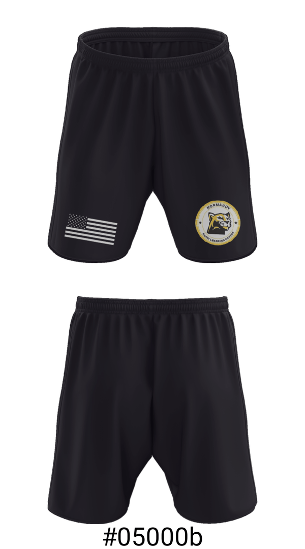Athletic Shorts With Pockets, Normandy Kindergarten Center, Spirit Store, Teamtime, Team time, sublimation, custom sports apparel, team uniforms, spirit wear, spiritwear, sports uniforms, custom shirts, team store, custom team store, fundraiser sports, apparel fundraiser