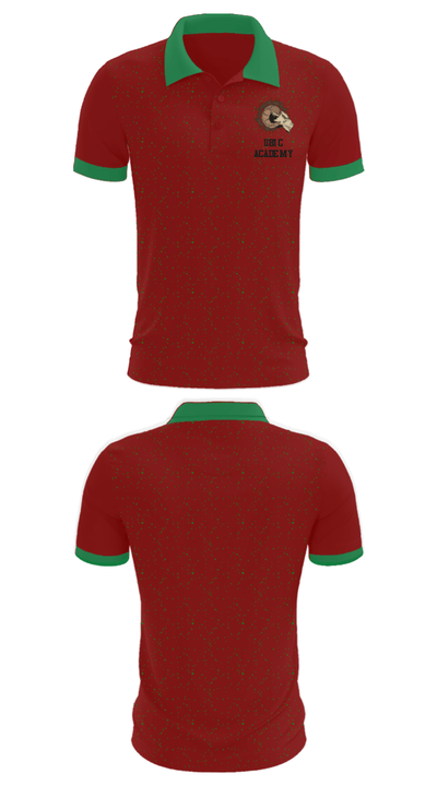 Ubic Academy 41616933 Short Sleeve Performance Polo - 26
