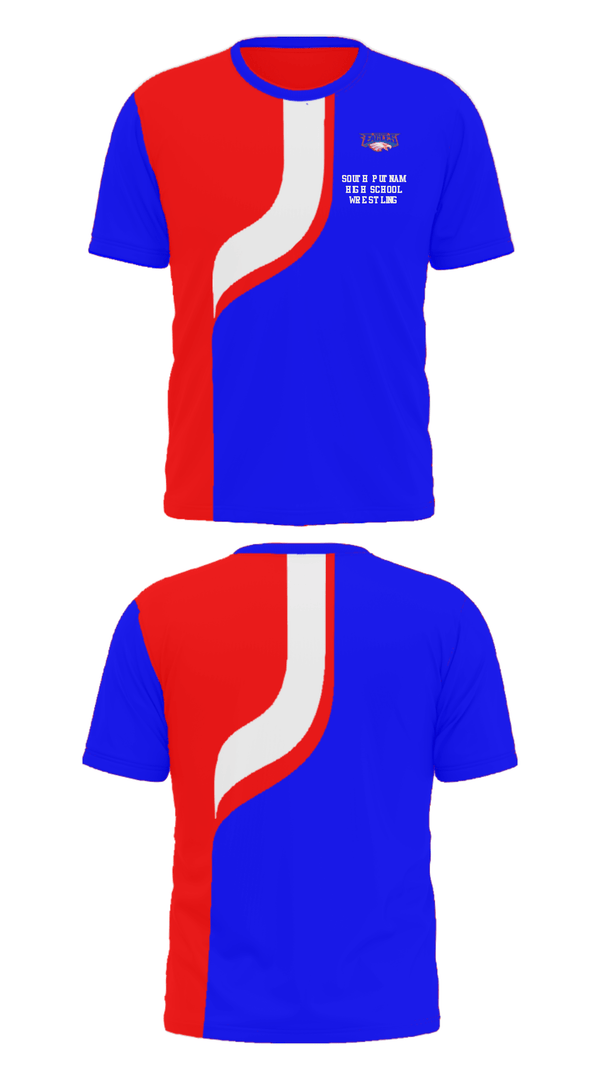 Short Sleeve Performance Shirt, South Putnam High School Wrestling, Wrestling, Teamtime, Team time, sublimation, custom sports apparel, team uniforms, spirit wear, spiritwear, sports uniforms, custom shirts, team store, custom team store, fundraiser sports, apparel fundraiser
