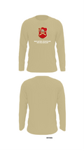 Bravo Battery, 6th Battalion, 10th Field Artillery 85654771 Long Sleeve Performance Shirt 92