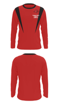 Saranac Youth Wrestling Club - Redhawks 32631946 Long Sleeve Performance Shirt - 32
