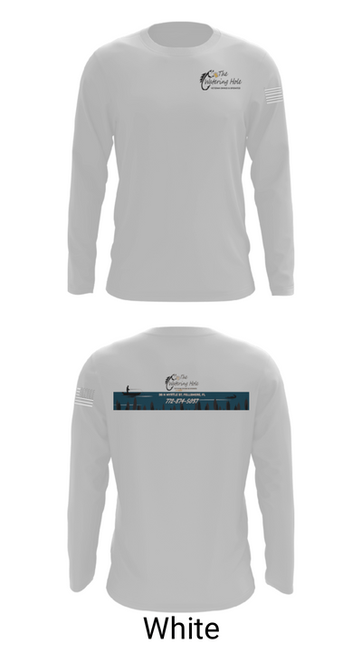 The Watering Hole at FFHQ 90730198 Long Sleeve Performance Shirt - 4