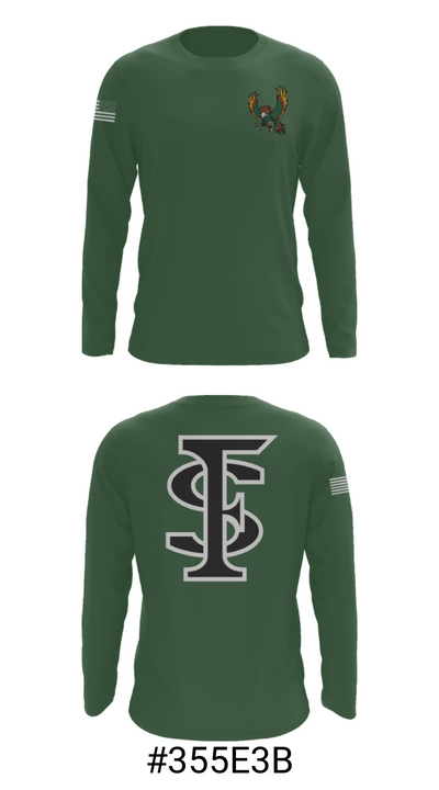 Lawrence Free State High School Gymnastics 53917498 Long Sleeve Performance Shirt - 18