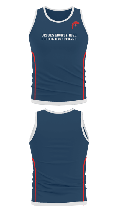 Brooks County High School Basketball 2398883 Tank Top - 37