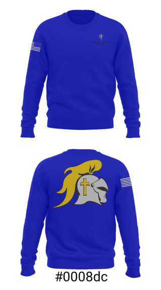 Crew Neck Sweatshirt, Christian Academy of Indiana, Spirit Store, Teamtime, Team time, sublimation, custom sports apparel, team uniforms, spirit wear, spiritwear, sports uniforms, custom shirts, team store, custom team store, fundraiser sports, apparel fundraiser