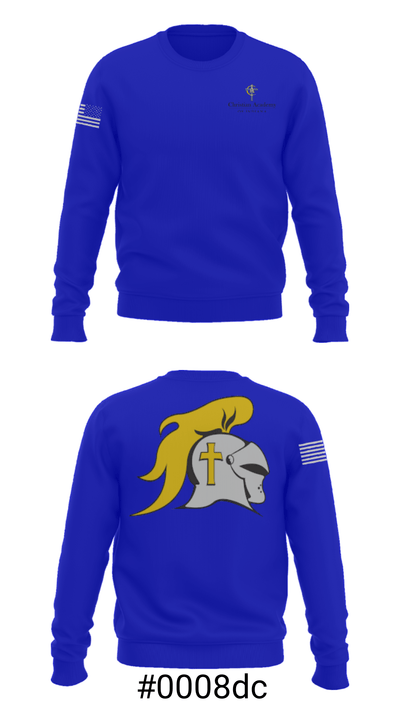 Christian Academy of Indiana 63025914 Crew Neck Sweatshirt - 16