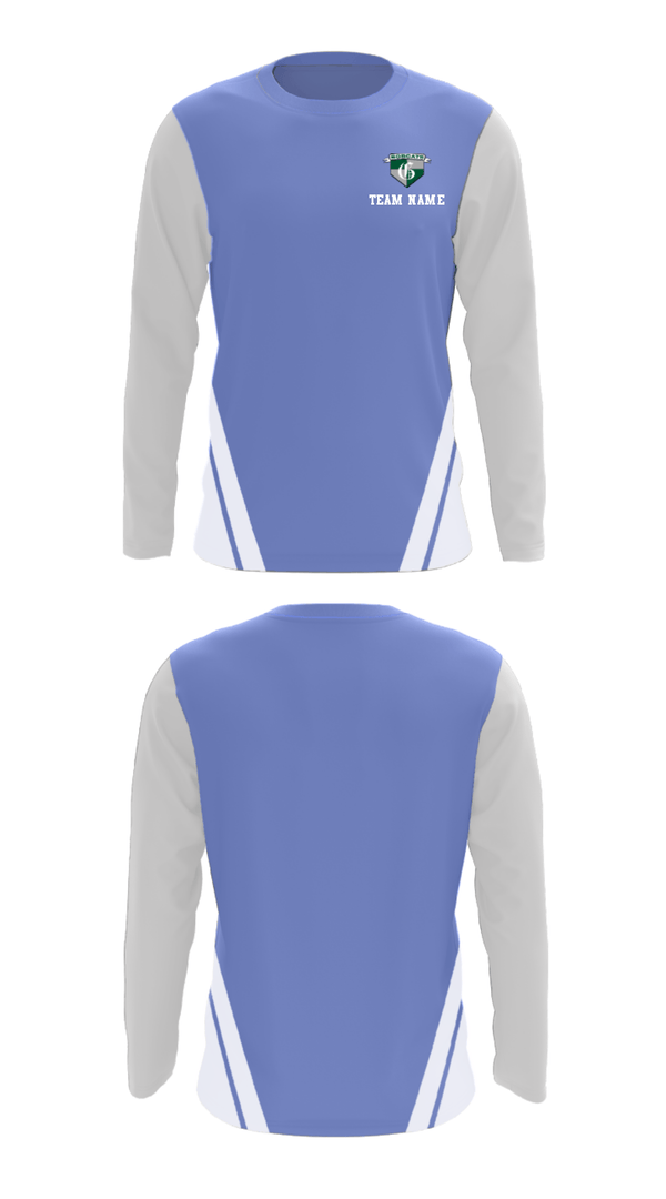Long Sleeve Performance Shirt, Saint John Paul II Academy, Spirit Store, Teamtime, Team time, sublimation, custom sports apparel, team uniforms, spirit wear, spiritwear, sports uniforms, custom shirts, team store, custom team store, fundraiser sports, apparel fundraiser