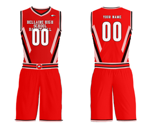 Womens Reversible Basketball Jersey, Bellaire High School Basketball, Men's Basketball, Teamtime, Team time, sublimation, custom sports apparel, team uniforms, spirit wear, spiritwear, sports uniforms, custom shirts, team store, custom team store, fundraiser sports, apparel fundraiser