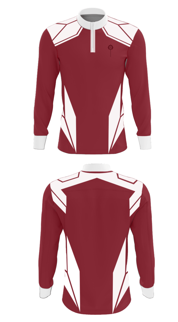 Quarter Zip Jacket, St Lawrence Catholic School, Spirit Store, Teamtime, Team time, sublimation, custom sports apparel, team uniforms, spirit wear, spiritwear, sports uniforms, custom shirts, team store, custom team store, fundraiser sports, apparel fundraiser