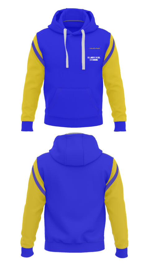 Hoodie, Island School Swimming, Swimming, Teamtime, Team time, sublimation, custom sports apparel, team uniforms, spirit wear, spiritwear, sports uniforms, custom shirts, team store, custom team store, fundraiser sports, apparel fundraiser