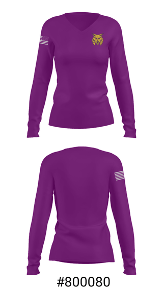 Women's Long Sleeve Vneck Shirt, Webster City High School Basketball, Men's Basketball, Teamtime, Team time, sublimation, custom sports apparel, team uniforms, spirit wear, spiritwear, sports uniforms, custom shirts, team store, custom team store, fundraiser sports, apparel fundraiser