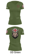 Alpha Company, WBAMC 94187438 Women's Short Sleeve V-neck Shirt - 28