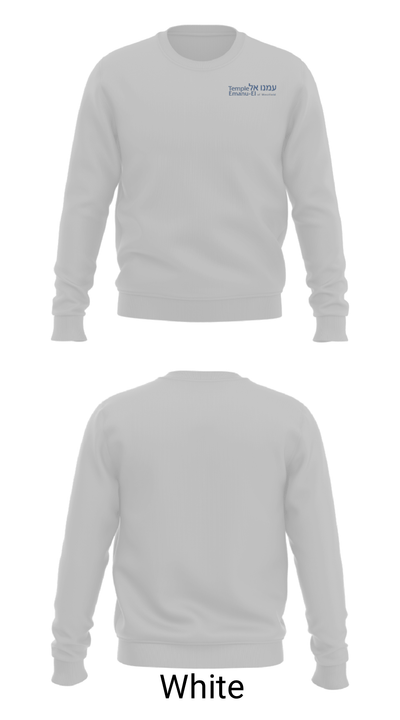 Temple Emanu-El Early Childhood Education Program 34410085 Crew Neck Sweatshirt - 2