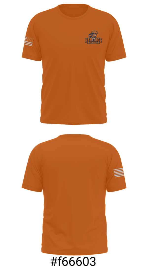 Short Sleeve Performance Shirt, Heritage High School Basketball, Women's Basketball, Teamtime, Team time, sublimation, custom sports apparel, team uniforms, spirit wear, spiritwear, sports uniforms, custom shirts, team store, custom team store, fundraiser sports, apparel fundraiser