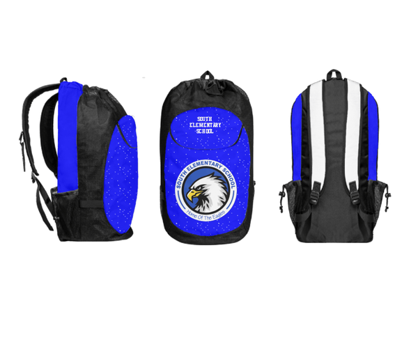 Gear Bag, South Elementary School, Spirit Store, Teamtime, Team time, sublimation, custom sports apparel, team uniforms, spirit wear, spiritwear, sports uniforms, custom shirts, team store, custom team store, fundraiser sports, apparel fundraiser