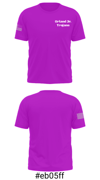 Short Sleeve Performance Shirt, Orland Jr. Trojans, Spirit Store, Teamtime, Team time, sublimation, custom sports apparel, team uniforms, spirit wear, spiritwear, sports uniforms, custom shirts, team store, custom team store, fundraiser sports, apparel fundraiser